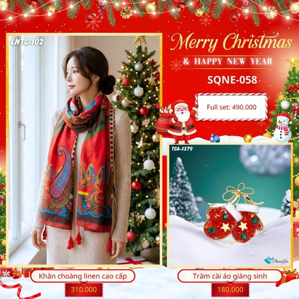 Set Quà Tặng Giáng Sinh (SQNE058)