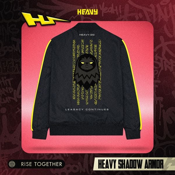  Áo khoác gió cá tính HEAVY Chính Hãng - HEAVY Shadow Armor - Phiên bản giới hạn 