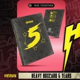  Bộ Thẻ sưu tập HEAVY Legacy Card kỷ niệm 5 năm - Hình ảnh độc quyền, in sắc nét, không bong tróc 
