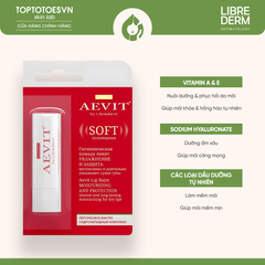 Son dưỡng ẩm sâu và bảo vệ môi AEVIT MOISTURIZING AND PROTECTION LIP BALM - 4G (SOFT)