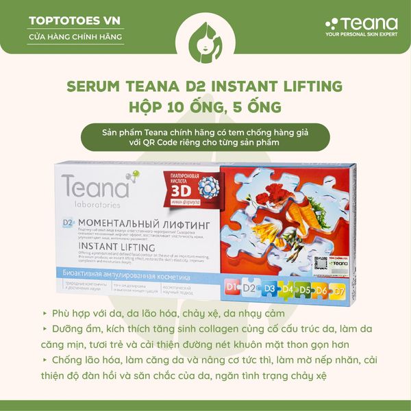 Serum Teana D2 Instant Lifting