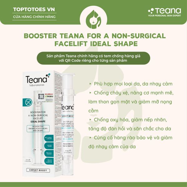 Tinh chất tăng cường Teana Booster For A Non-Surgical Facelift Ideal Shape