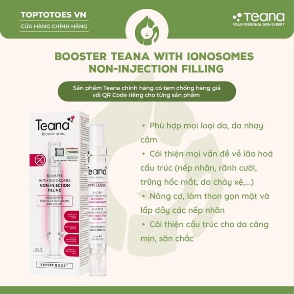 Tinh chất tăng cường Teana Booster With Ionosomes Non-injection Filling