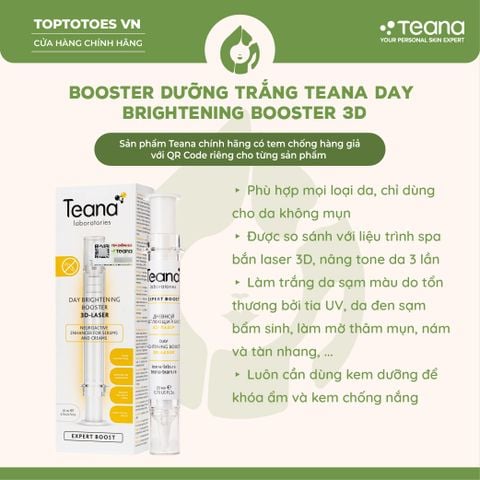 Tinh chất tăng cường Teana Booster Day Brightening 3D-Laser
