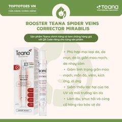Tinh chất tăng cường Teana Booster Spider Veins Corrector Mirabilis