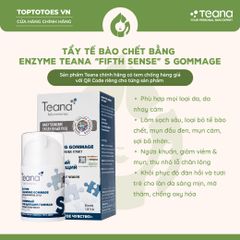 Tẩy tế bào chết bằng enzyme Teana 