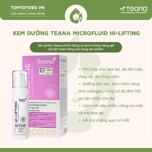 Kem dưỡng Teana 