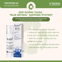 Kem dưỡng Teana Rejuvenating Cream Sapphire Mystery với Blue Retinol