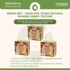 Serum bột - phấn phủ Teana Vegenius 100% Natural Powder Serum 20g