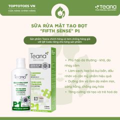 Sữa rửa mặt tạo bọt Teana 