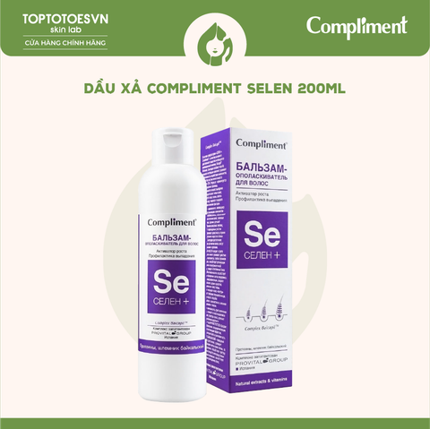 Dầu xả Compliment Selen 200ml