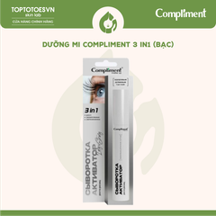 Dưỡng mi Compliment 3 in1 (bạc)