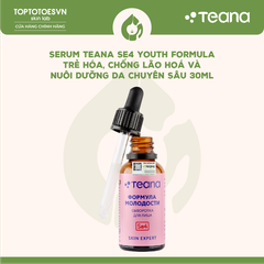 Serum Teana SE4 Youth Formula trẻ hóa, chống lão hoá và nuôi dưỡng da chuyên sâu 30ml