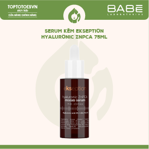 Serum kẽm Ekseption Hyaluronic ZnPCA 75ml