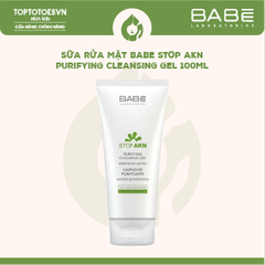Sữa rửa mặt BABE Stop Akn Purifying Cleansing Gel 100ml