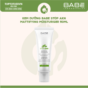 Kem Dưỡng BABE Stop Akn Mattifying Moisturiser 50ml