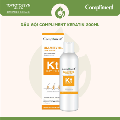Dầu gội Compliment Keratin 200ml