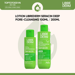 Lotion hỗ trợ làm sạch sâu, giảm mụn, thu nhỏ lỗ chân lông LIBREDERM SERACIN DEEP PORE-CLEANSING LOTION 200ML