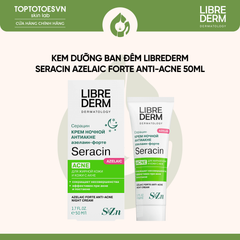 Kem dưỡng hỗ trợ giảm mụn, mờ thâm ban đêm LIBREDERM SERACIN FORTE ANTI-ACNE NIGHT CREAM 50ML