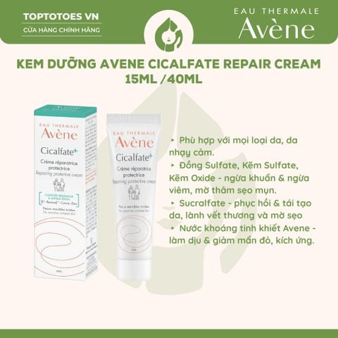 Kem dưỡng Avene Cicalfate+ Repair Cream