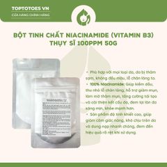 Bột Niacinamide (Vitamin B3) 50g