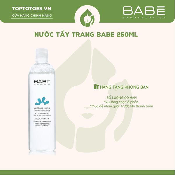 Nước tẩy trang Babe Aqua Micellar Water 250ml