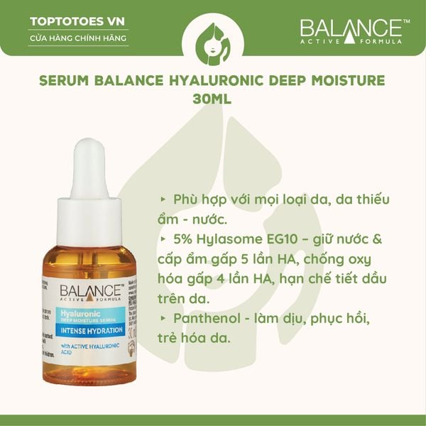 Serum Balance Hyaluronic Deep Moisture 30ml