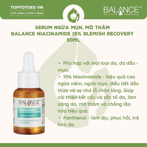 Serum Balance Niacinamide 15% Blemish Recovery 30ml