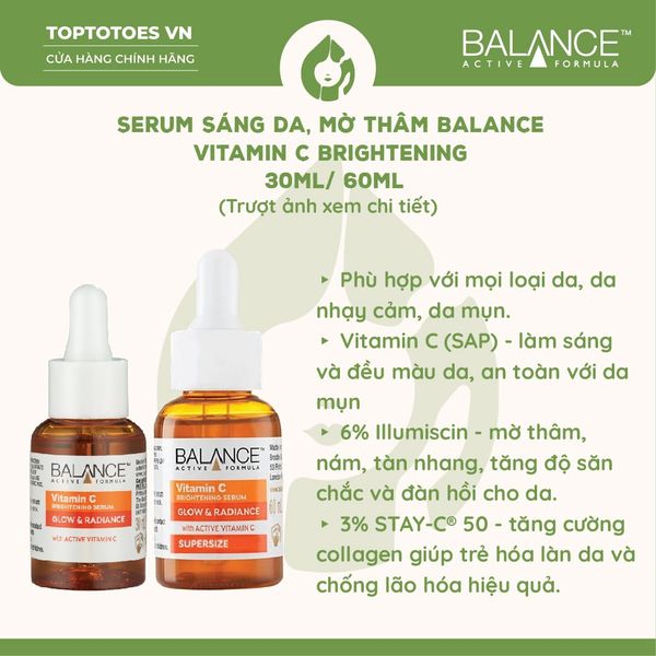 Serum Balance Vitamin C Brightening