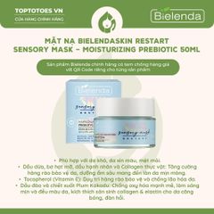 Mặt nạ Bielenda Skin Restart Sensory - Moisturizing Prebiotic 50ml