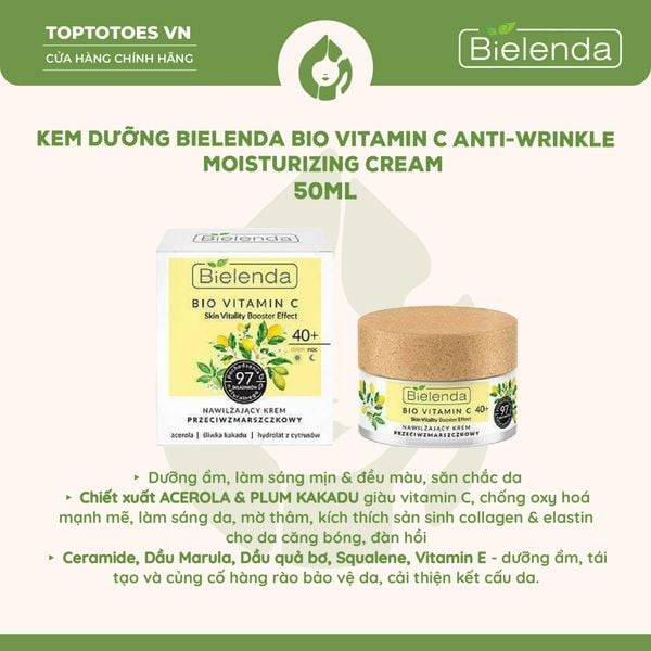 Kem dưỡng Bielenda Bio Vitamin C 50ml