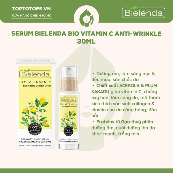 Serum Bielenda Bio Vitamin C Anti-Wrinkle 30ml