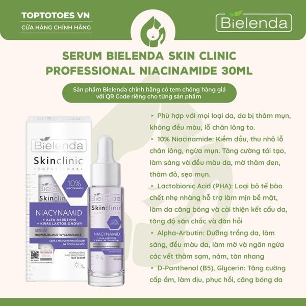 Serum Bielenda Skin Clinic Professional Niacinamide 30ml