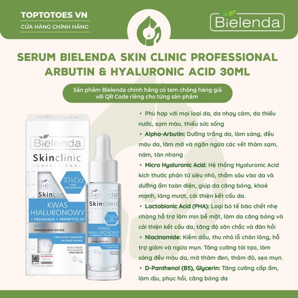 Serum Bielenda Skin Clinic Professional Hyaluronic Acid 30ml