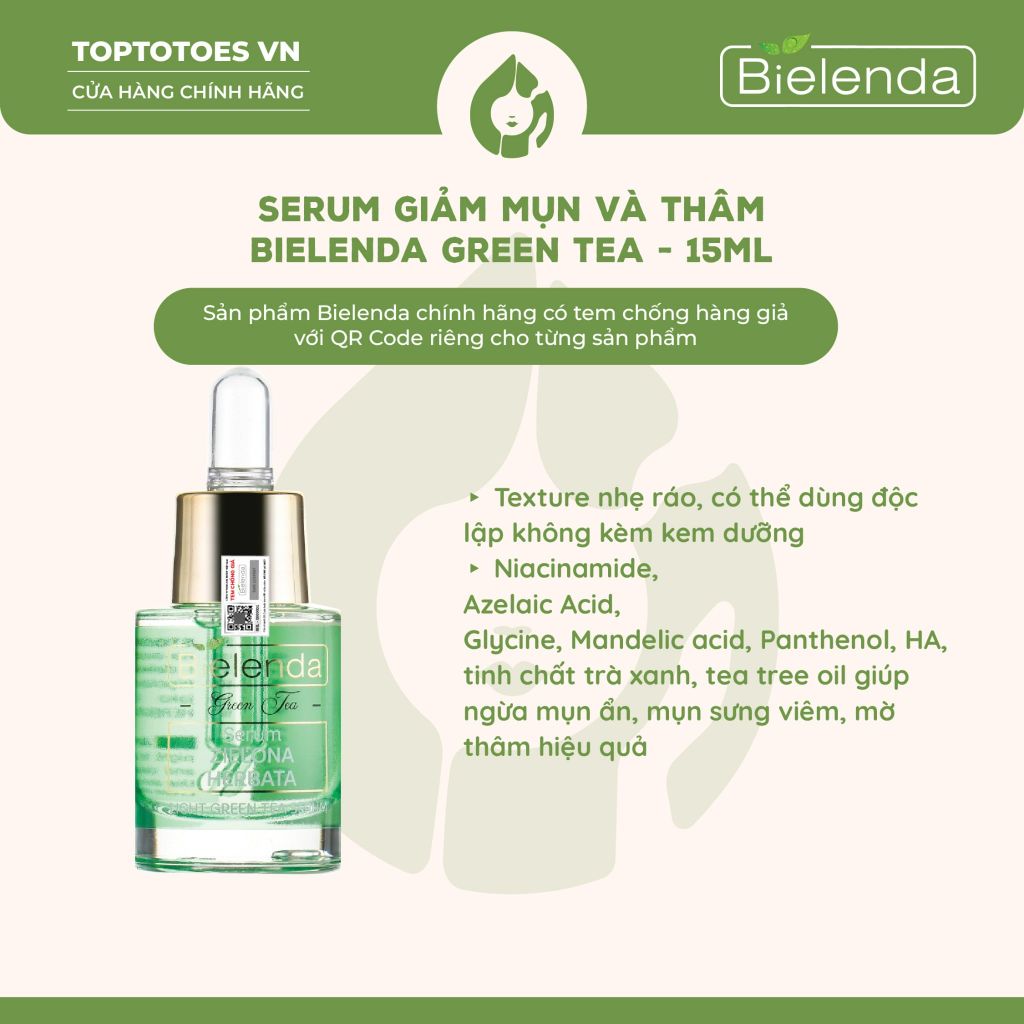 Serum & Kem dưỡng Bielenda Green Tea
