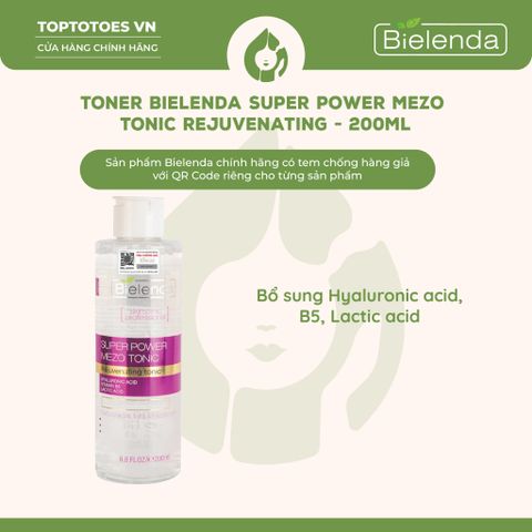 Toner Bielenda Mezo Skin Clinic Rejuvenating 200ml