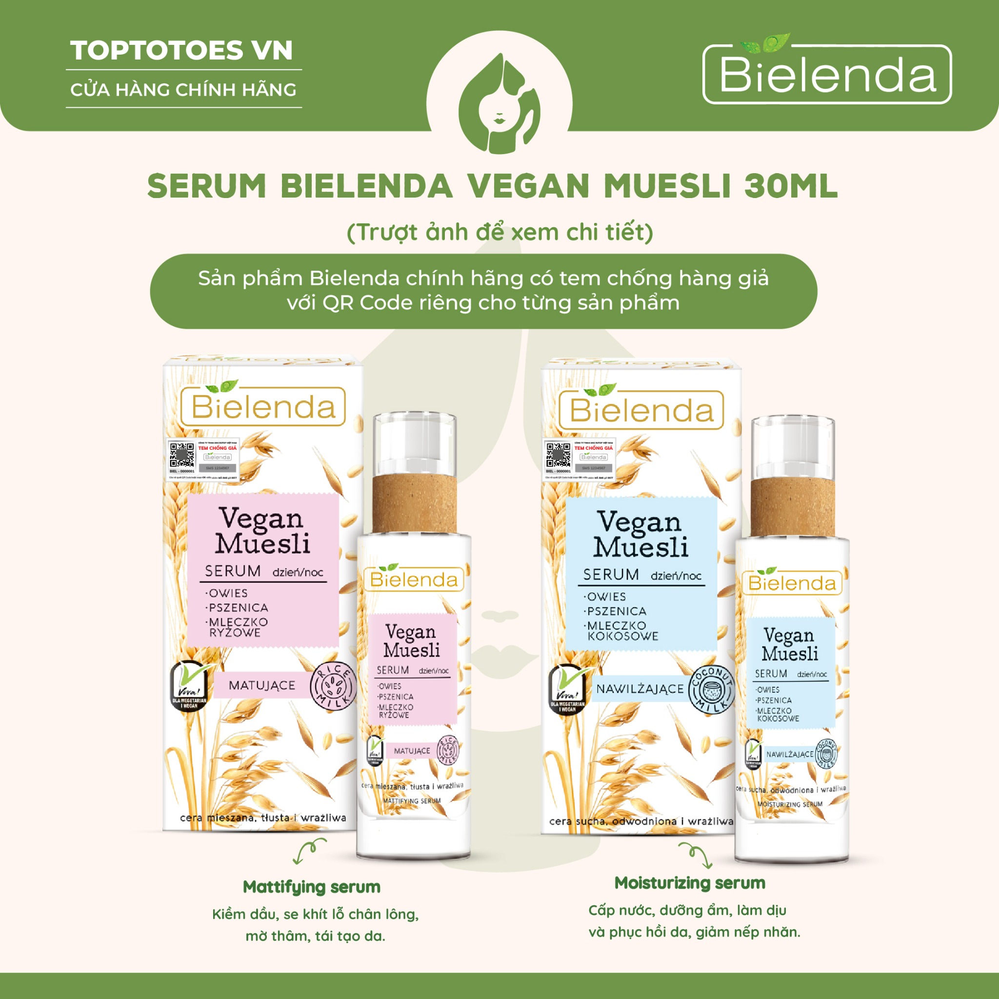 Serum Bielenda Vegan Muesli