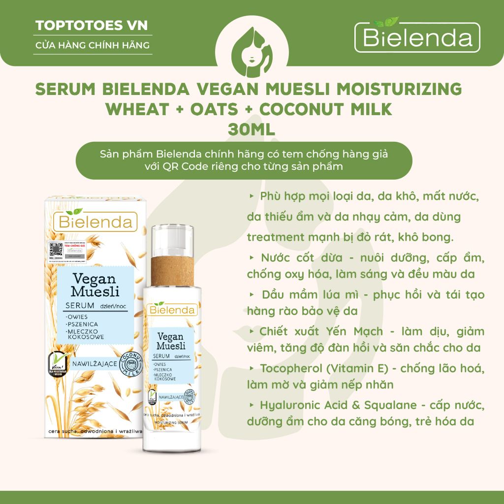 Serum Bielenda Vegan Muesli