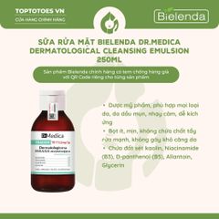 Sữa rửa mặt Bielenda Dr Medica Anti-Acne Dermatological 250ml