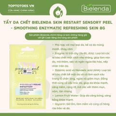 Tẩy da chết Bielenda Skin Restart Sensory Peel - Smoothing Enzymatic 8g