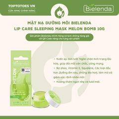 Mặt nạ dưỡng môi Bielenda Lip Care Sleeping Mask 2in1 - Melon Bomb 10g