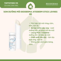 Son dưỡng môi Bioderma Atoderm Stick Levres 4g