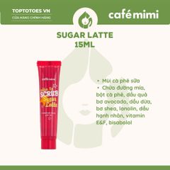 Tẩy da chết môi Sugar Lip Scrub Cafe Mimi