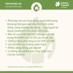 Kem chống nắng Siêu bảo vệ Cancer Council Ultra SPF 50+/ PA ++++