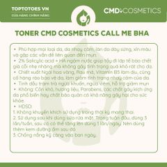Toner CMD Cosmetics Call Me BHA