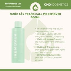 Nước tẩy trang CMD Cosmetics Call Me Remover 300ml