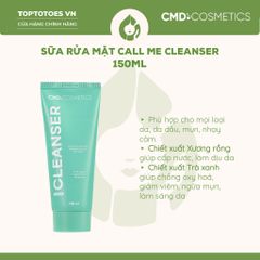 Sữa rửa mặt CMD Cosmetics Call Me Cleanser 150ml