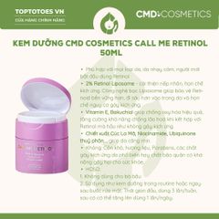 Kem dưỡng CMD Cosmetics Call Me Retinol