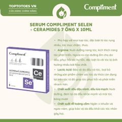 Serum tóc Compliment Selen+ Ceramides 7 ông x 10ml