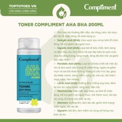 Toner Compliment AHA BHA 200ml